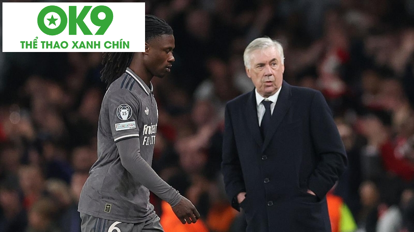 Camavinga bị treo giò ở trận lượt về (Ảnh: ESPN). Camavinga bị treo giò ở trận lượt về (Ảnh: ESPN).